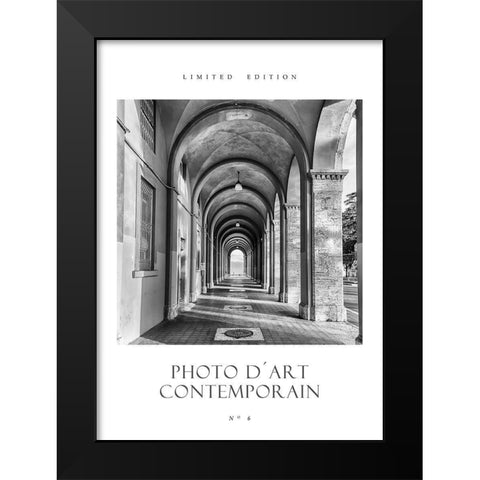 Photo DÂ´Art No 6 Black Modern Wood Framed Art Print by Design Fabrikken