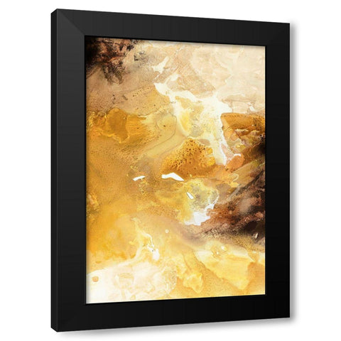 Still Water 6 Black Modern Wood Framed Art Print by Design Fabrikken