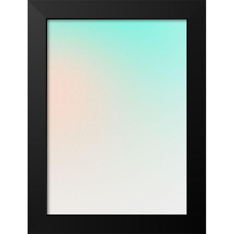 Luminous I Black Modern Wood Framed Art Print by Design Fabrikken
