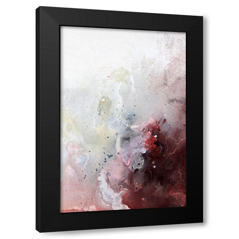 Still Water 7 Black Modern Wood Framed Art Print by Design Fabrikken