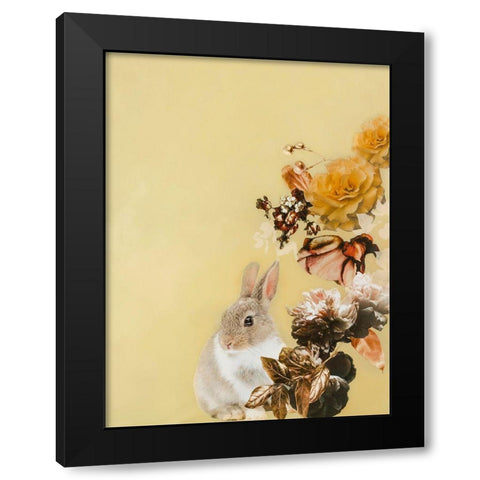 Pet Couture 4 Black Modern Wood Framed Art Print with Double Matting by Design Fabrikken