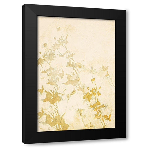 Pure Nature 1 Black Modern Wood Framed Art Print with Double Matting by Design Fabrikken