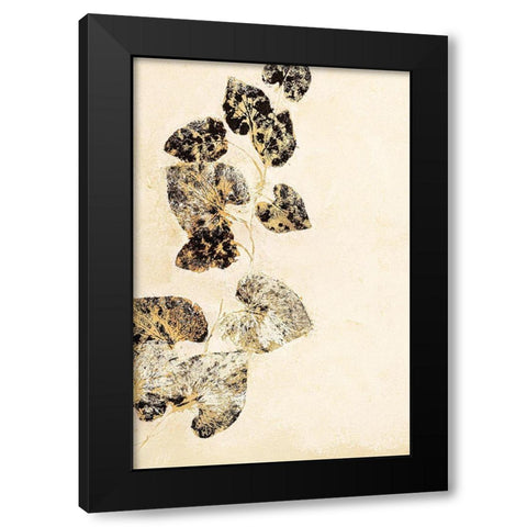 Pure Nature 2 Black Modern Wood Framed Art Print by Design Fabrikken