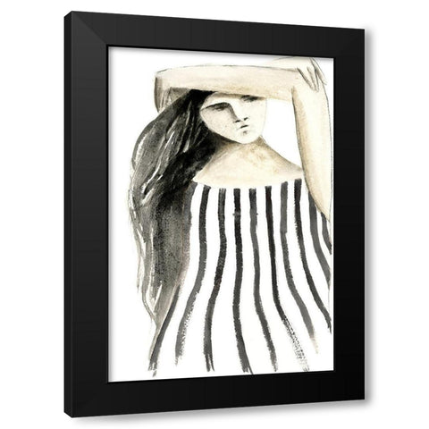 On A Mission Black Modern Wood Framed Art Print with Double Matting by Design Fabrikken