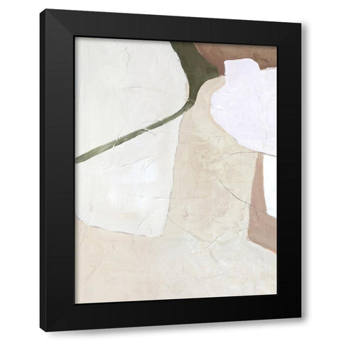 Formel Light Black Modern Wood Framed Art Print by Design Fabrikken