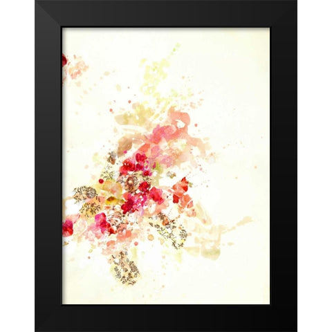 Composition 2b Black Modern Wood Framed Art Print by Neale, Kathryn