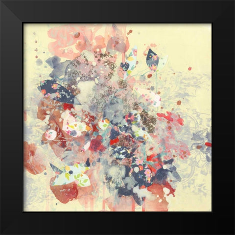 Cream I Black Modern Wood Framed Art Print by Neale, Kathryn