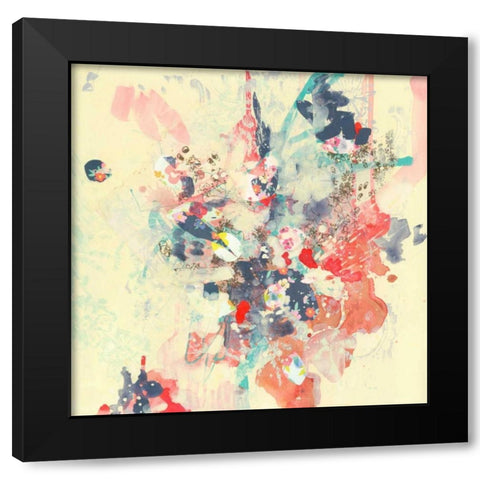 Cream II Black Modern Wood Framed Art Print by Neale, Kathryn