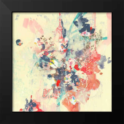 Cream II Black Modern Wood Framed Art Print by Neale, Kathryn