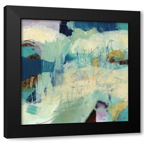 Field Notes No. 12 Black Modern Wood Framed Art Print with Double Matting by Nemcosky, Ann Thompson