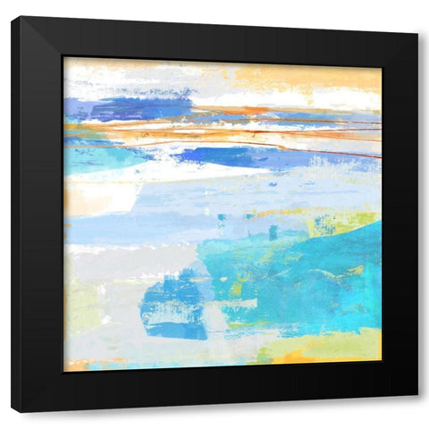 Nantucket Black Modern Wood Framed Art Print by Nicoll, Suzanne
