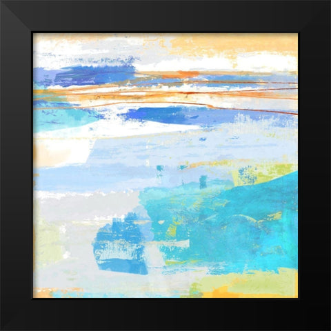 Nantucket Black Modern Wood Framed Art Print by Nicoll, Suzanne