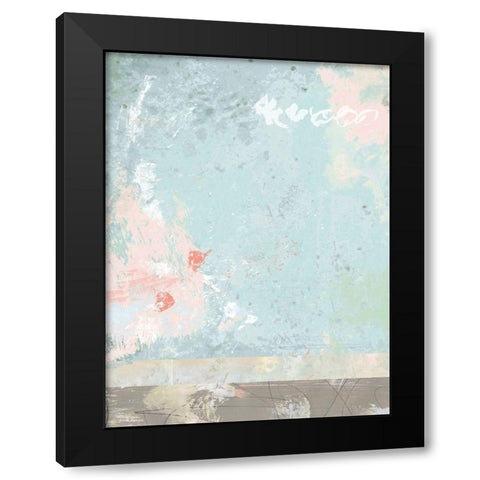 Sea Whispers No. 2 Black Modern Wood Framed Art Print with Double Matting by Nicoll, Suzanne