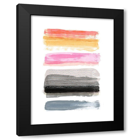 Warmth No. 2 Black Modern Wood Framed Art Print by Nicoll, Suzanne