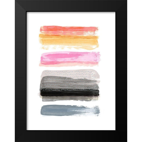 Warmth No. 2 Black Modern Wood Framed Art Print by Nicoll, Suzanne