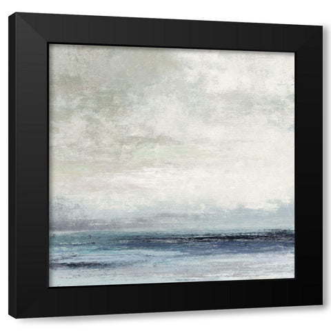Outer Banks Black Modern Wood Framed Art Print with Double Matting by Nicoll, Suzanne