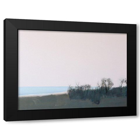 Bessarabian Evening Black Modern Wood Framed Art Print with Double Matting by Nekraha, Igor
