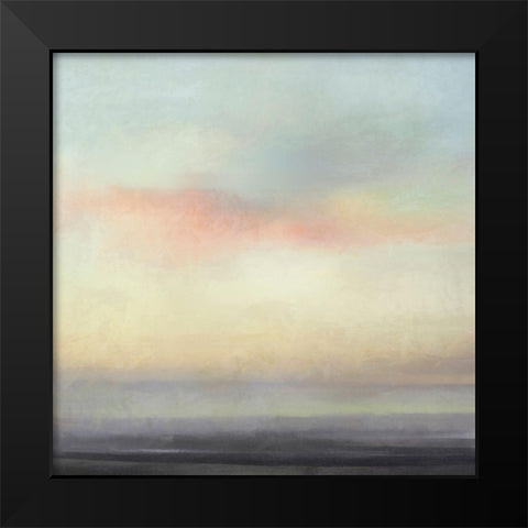 Haze Black Modern Wood Framed Art Print by Nicoll, Suzanne