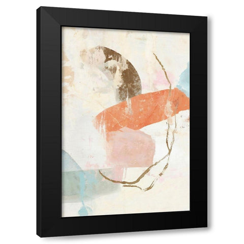 Mudworks No. 2 Black Modern Wood Framed Art Print with Double Matting by Nicoll, Suzanne