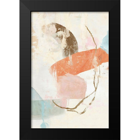 Mudworks No. 2 Black Modern Wood Framed Art Print by Nicoll, Suzanne