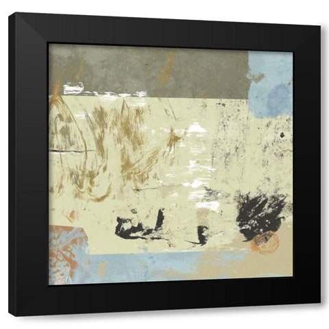 Quarry No. 4 Black Modern Wood Framed Art Print with Double Matting by Nicoll, Suzanne