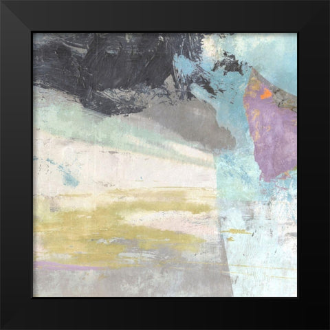 Windswept Black Modern Wood Framed Art Print by Nicoll, Suzanne