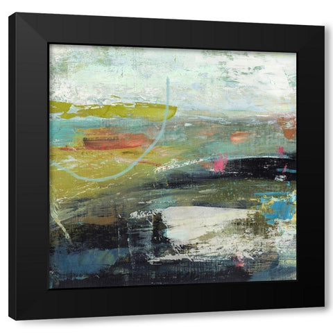 Pine Forest No. 1 Black Modern Wood Framed Art Print with Double Matting by Nicoll, Suzanne