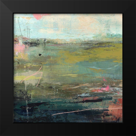 Pine Forest No. 2 Black Modern Wood Framed Art Print by Nicoll, Suzanne