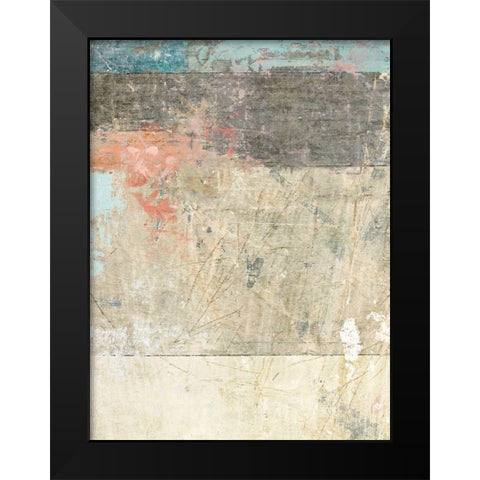 Urban Decay No. 1 Black Modern Wood Framed Art Print by Nicoll, Suzanne