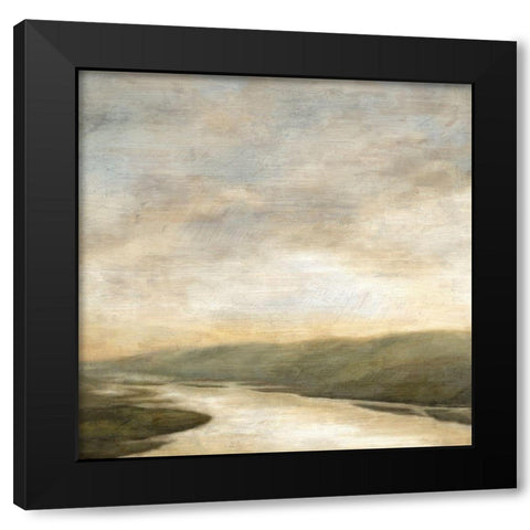 Hudson Black Modern Wood Framed Art Print by Nicoll, Suzanne