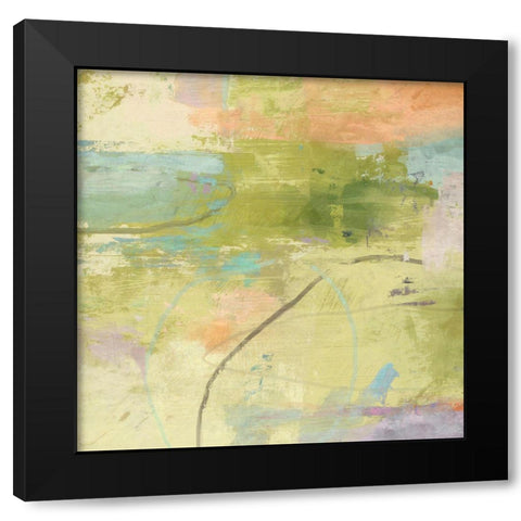 Pond Reflections Black Modern Wood Framed Art Print by Nicoll, Suzanne