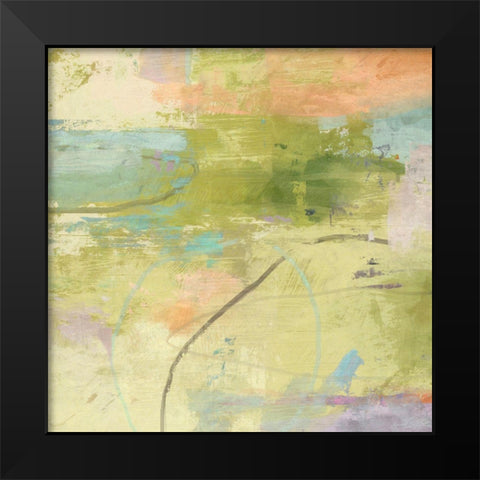 Pond Reflections Black Modern Wood Framed Art Print by Nicoll, Suzanne