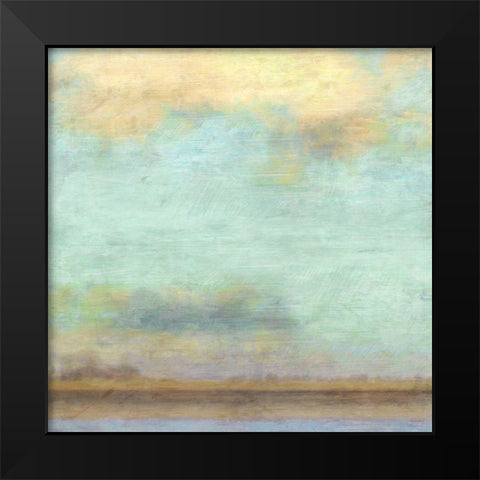 River Seine Black Modern Wood Framed Art Print by Nicoll, Suzanne