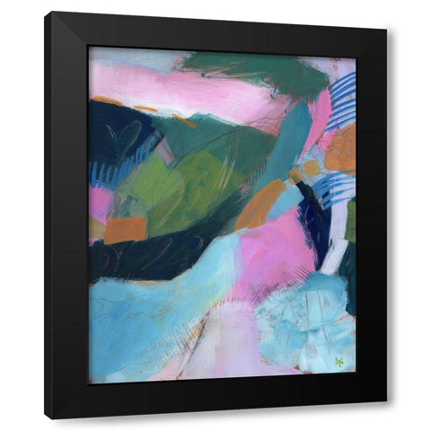 Promise Black Modern Wood Framed Art Print with Double Matting by Nemcosky, Ann Thompson