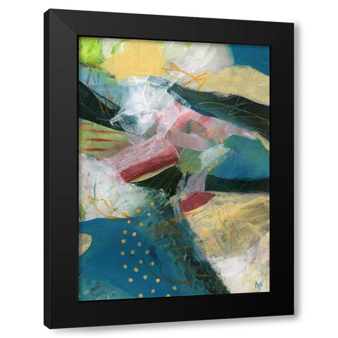 Solstice No. 3 Black Modern Wood Framed Art Print with Double Matting by Nemcosky, Ann Thompson