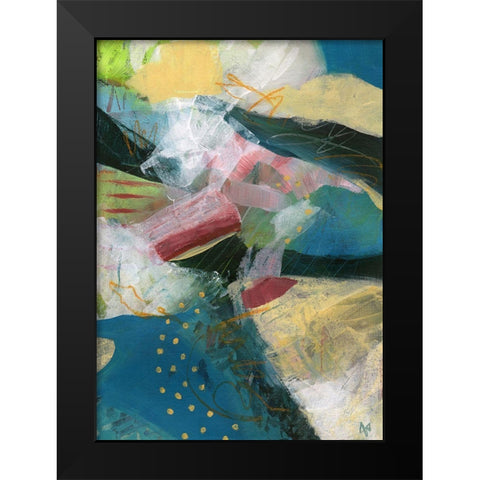 Solstice No. 3 Black Modern Wood Framed Art Print by Nemcosky, Ann Thompson