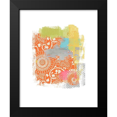 Beach Day 3 Black Modern Wood Framed Art Print by Nicoll, Suzanne