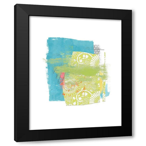 Beach Day 4 Black Modern Wood Framed Art Print with Double Matting by Nicoll, Suzanne