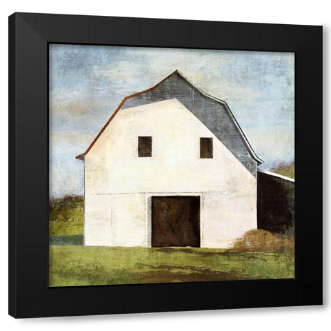 Hay Barn Black Modern Wood Framed Art Print by Nicoll, Suzanne