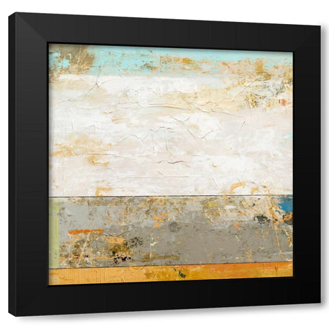 Orange Crush Black Modern Wood Framed Art Print by Nicoll, Suzanne