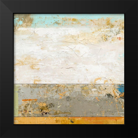 Orange Crush Black Modern Wood Framed Art Print by Nicoll, Suzanne