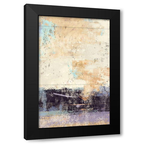 Aubergine 2 Black Modern Wood Framed Art Print by Nicoll, Suzanne