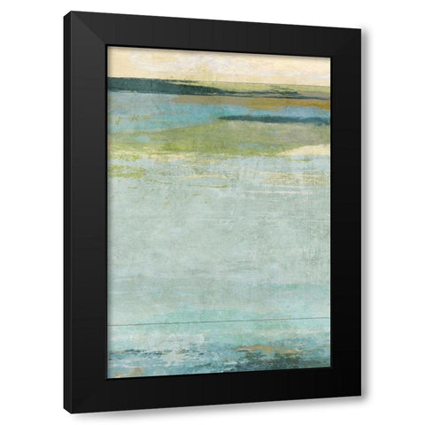 Seafoam 1 Black Modern Wood Framed Art Print by Nicoll, Suzanne