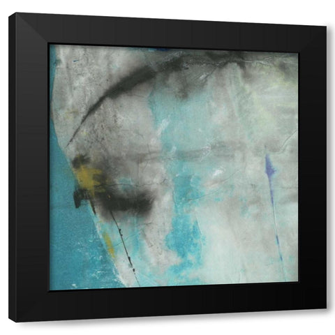 Into the Surf One Black Modern Wood Framed Art Print by Oppenheimer, Michelle