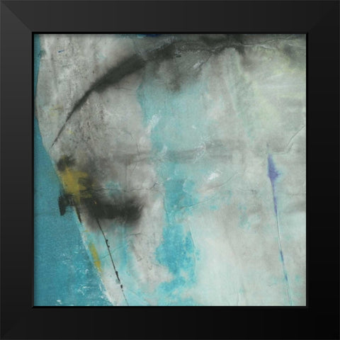 Into the Surf One Black Modern Wood Framed Art Print by Oppenheimer, Michelle