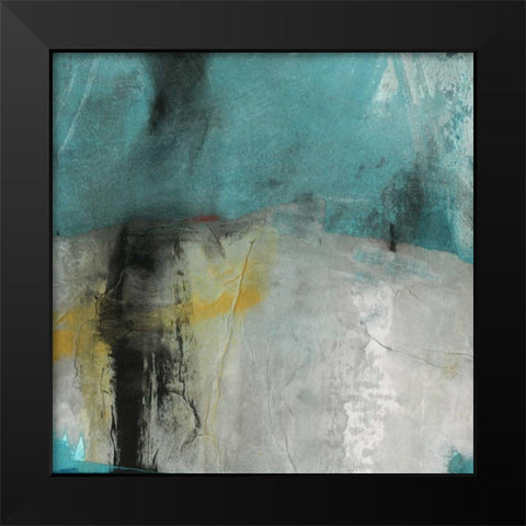 Into the Surf Two Black Modern Wood Framed Art Print by Oppenheimer, Michelle