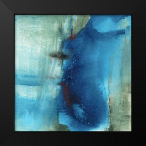 Another World I Black Modern Wood Framed Art Print by Oppenheimer, Michelle