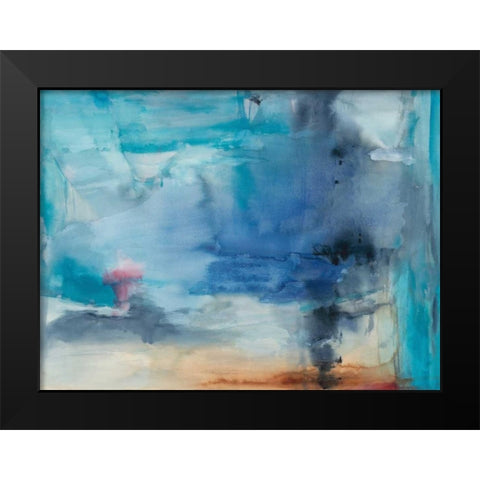 Out to Sea Black Modern Wood Framed Art Print by Oppenheimer, Michelle