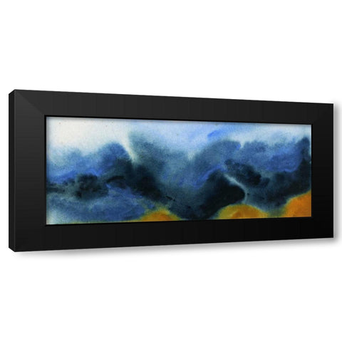 No Ambivalence Black Modern Wood Framed Art Print with Double Matting by Oppenheimer, Michelle