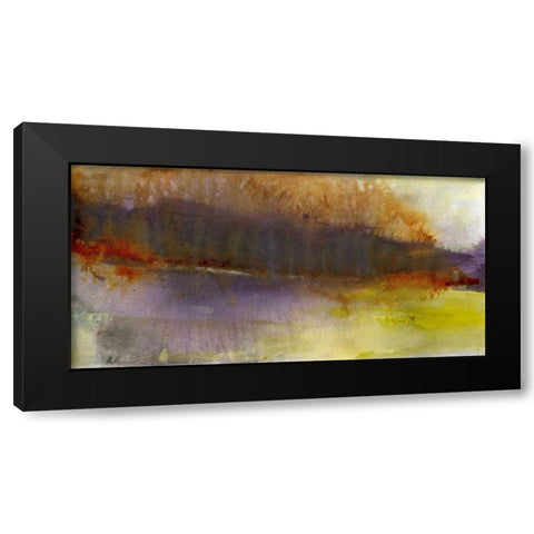 All That We See Black Modern Wood Framed Art Print by Oppenheimer, Michelle